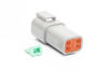 Imagem de 1028804 - CONECTOR - 4 PINOS MACHO - DEUTSCH