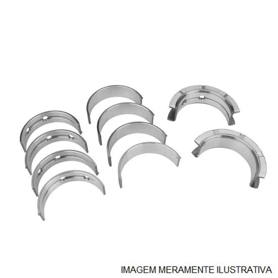 Imagem de 78125620 - BRONZINA - BIELA MOTOR BB144J 0.50 MWM D225/226/229 - KSPG
